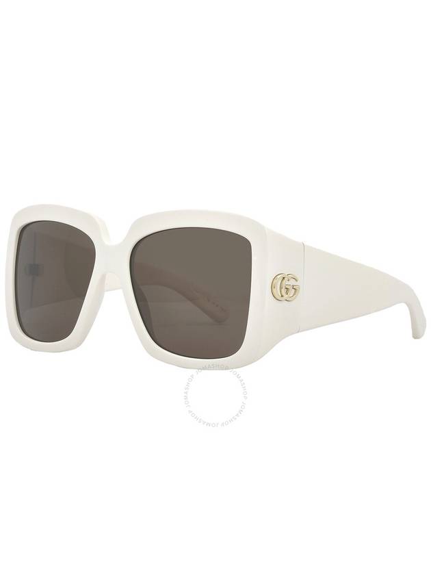 logo decorated oversized frame sunglasses GG1402S - GUCCI - BALAAN 4