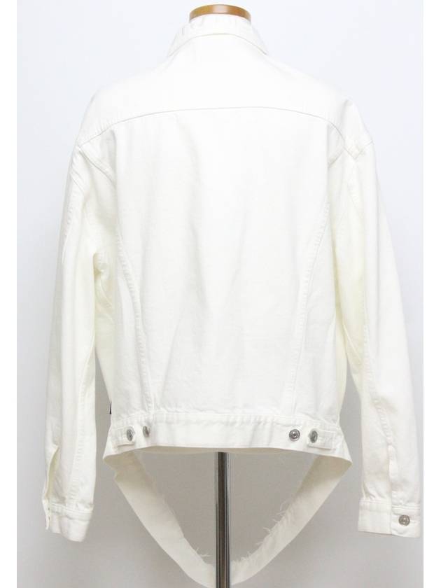 white denim jacket - BALENCIAGA - BALAAN 4