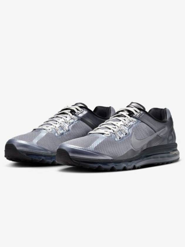 Air Max 2013 Low Top Sneakers Metallic Cool Grey - NIKE - BALAAN 4