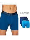 Intense Power Micro Boxer Brief 3 Pack Blue - CALVIN KLEIN - BALAAN 3