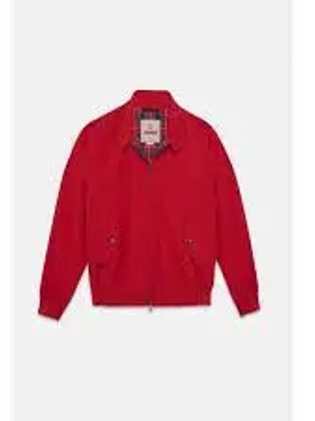 G9 Classic Original Harrington Zip-Up Jacket Red - BARACUTA - BALAAN 2