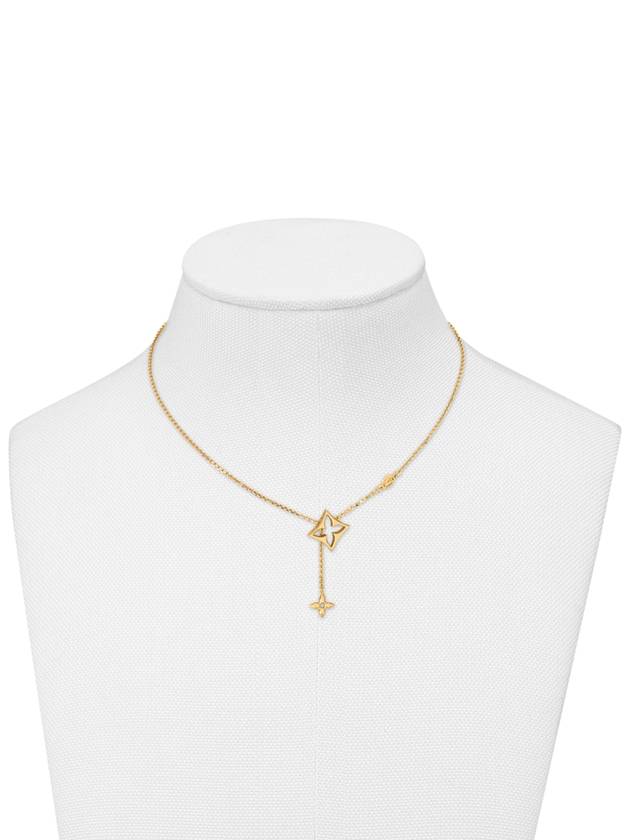 Women's LV Flower Gram Necklace M01234 - LOUIS VUITTON - BALAAN 5