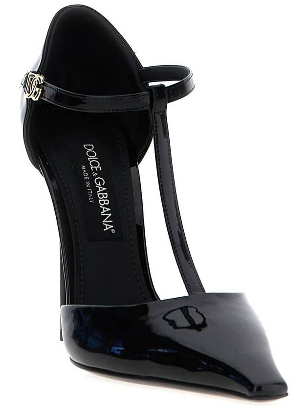 T bar sandals heel black - DOLCE&GABBANA - BALAAN 3