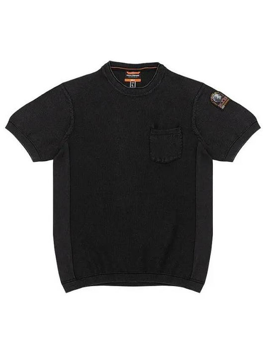 Cyril knit men s short sleeved t shirt MAN 0541 1018995 - PARAJUMPERS - BALAAN 1