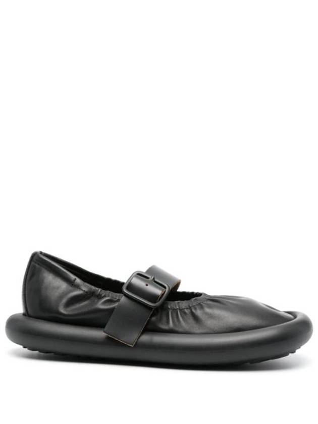 Aqua Leather Ballerinas Black - CAMPER - BALAAN 2