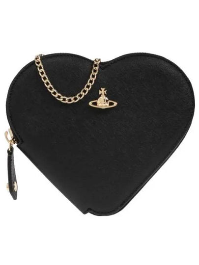 Heart Shoulder Bag Black - VIVIENNE WESTWOOD - BALAAN 2