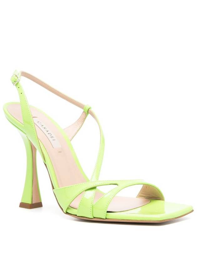 Casadei Geraldine 110Mm Leather Sandal - CASADEI - BALAAN 2