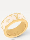 Nanogram Enamel Ring White M1565M - LOUIS VUITTON - BALAAN 2