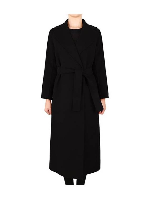 black pole wool coat POLDO 013 - MAX MARA - BALAAN 1