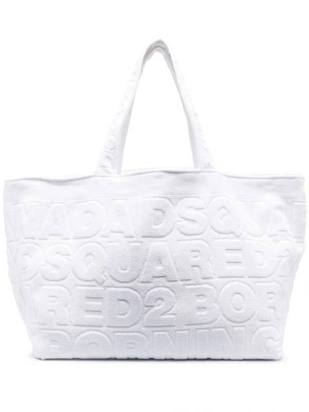 twin logo jacquard tote bag SPW008816806504 - DSQUARED2 - BALAAN 1