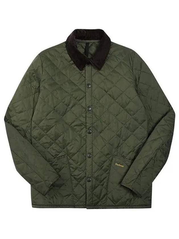 Heritage Liddesdale Quilted Padding Olive - BARBOUR - BALAAN 3