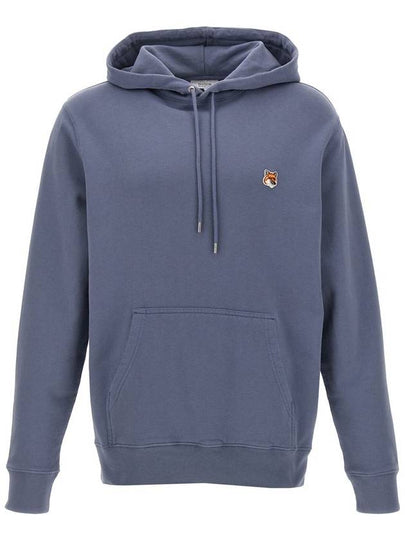 Fox Head Patch Regular Hoodie Light Blue - MAISON KITSUNE - BALAAN 2