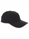 Waffen Embroidery Logo Patch Ball Cap Black - STONE ISLAND - BALAAN 3