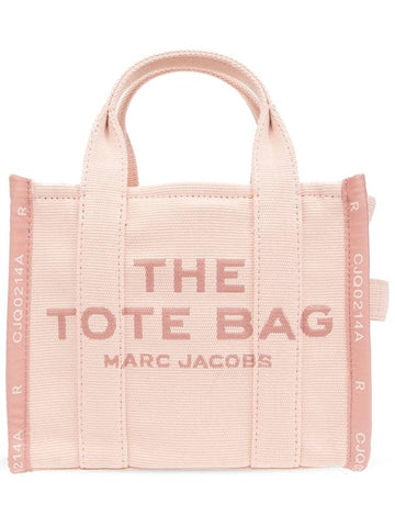 Marc Jacobs Jacquard 'Small The Tote Bag' Shopper, Women's, Pink - MARC JACOBS - BALAAN 1