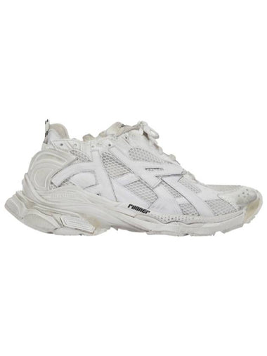 36 Women s New Runner Sneakers White - BALENCIAGA - BALAAN 1