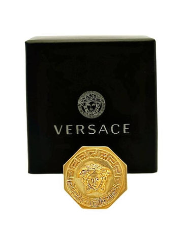 Medusa Head Matte Ring DG54710 - VERSACE - BALAAN 1