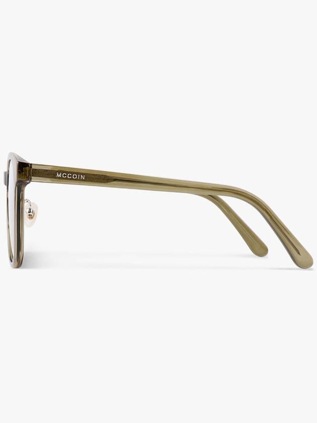 DOPE 04 Clear Khaki Tint Sunglasses - MCCOIN - BALAAN 3