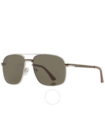 Guess Factory Green Navigator Men's Sunglasses GF0238 11N 57 - GUESS - BALAAN 2