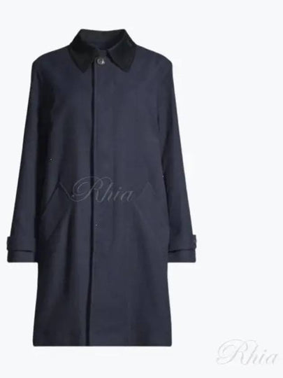 Mac Gaspard Single Coat Navy - A.P.C. - BALAAN 2