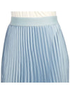 Gavino Long Pleated Skirt Blue - MAX MARA - BALAAN 9