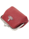 Derby Frame Coin Wallet Red - VIVIENNE WESTWOOD - BALAAN 5