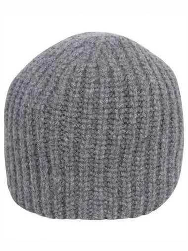 Gray 4 Bar Beanie MED MKH077A Y1007 Men s 1227407 - THOM BROWNE - BALAAN 1