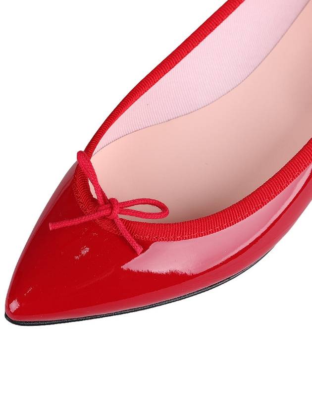 Women's Bridget Flat Shoes Flamy Red - REPETTO - BALAAN 8