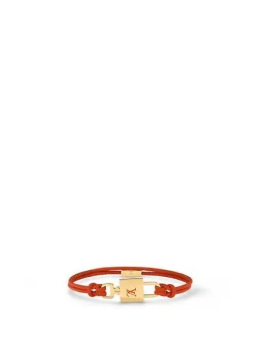 LV Padlock Bracelet Orange M8522F - LOUIS VUITTON - BALAAN 2