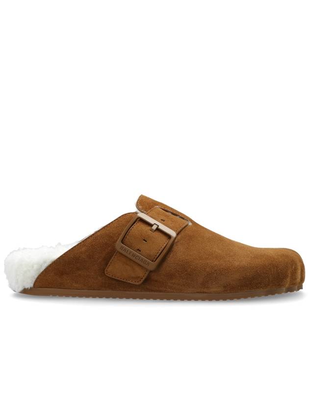 Balenciaga Suede Slippers Sunday, Women's, Brown - BALENCIAGA - BALAAN 1