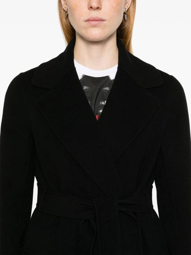 Paolore Wool Robe Single Coat Black - S MAX MARA - BALAAN 6