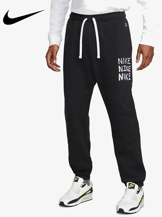 ES Sportswear brushed jogger pants DQ4081 010 - NIKE - BALAAN 2