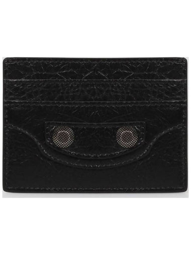 Le Cagole Card Wallet Black - BALENCIAGA - BALAAN 1