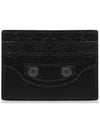 Le Cagole Card Wallet Black - BALENCIAGA - BALAAN 1