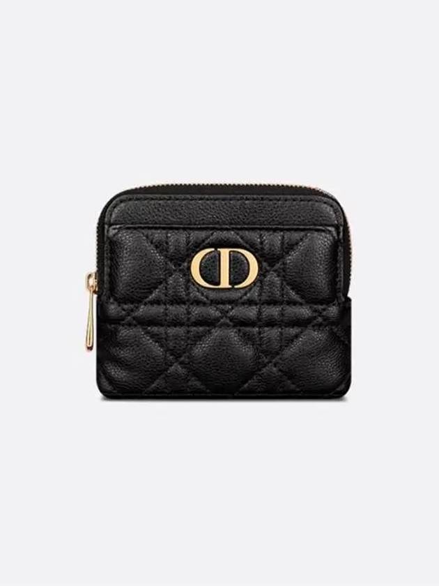 CARO LAVENDER Wallet Black S5177UWHC M900 - DIOR - BALAAN 1