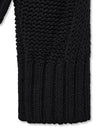 Multi-Cable Overfit Sheer Cardigan Black - NOIRER FOR WOMEN - BALAAN 7