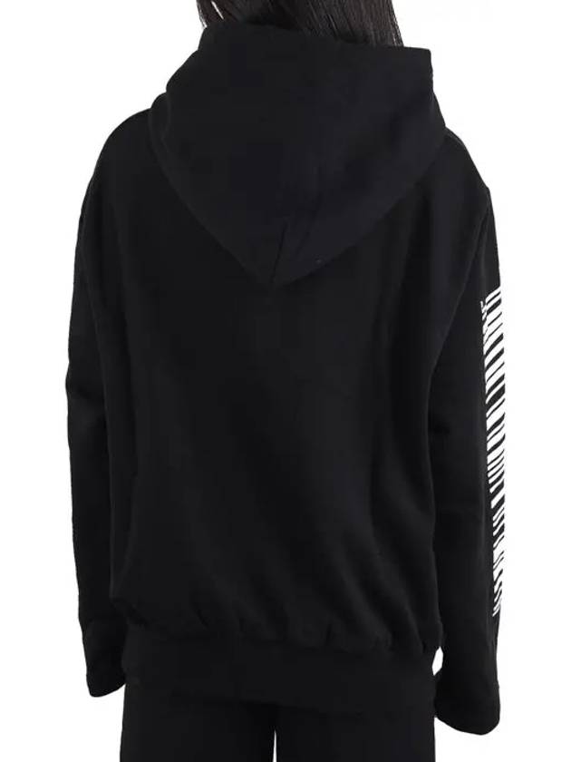 Women's Bowie Barcode Hooded Sweatshirt NUS19295 - IH NOM UH NIT - BALAAN 7