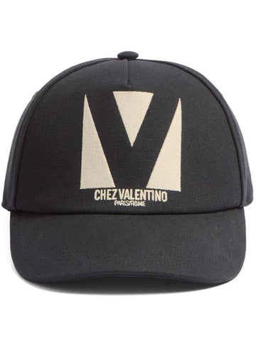 Valentino Garavani Hats Black - VALENTINO - BALAAN 1