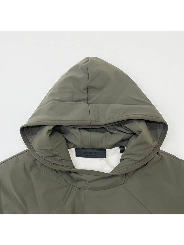 Bonded logo nylon hooded sweatshirt - FEAR OF GOD ESSENTIALS - BALAAN 4