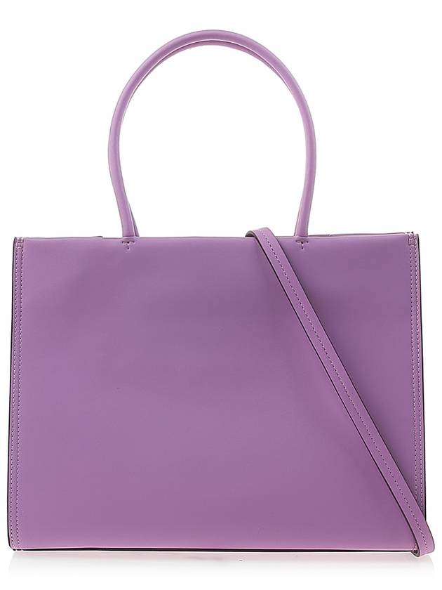 Ella Eco Small Tote Bag Bright Amethyst - TORY BURCH - BALAAN 4