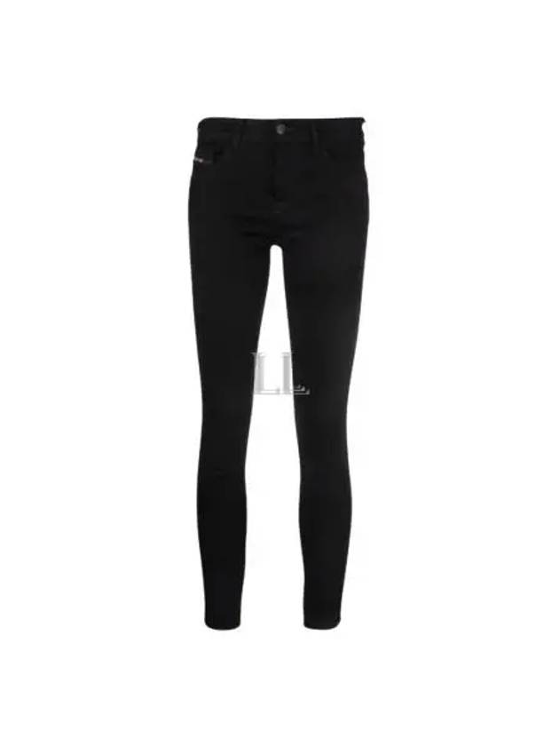 2017 Slandy Super Skinny Jeans Black - DIESEL - BALAAN 2