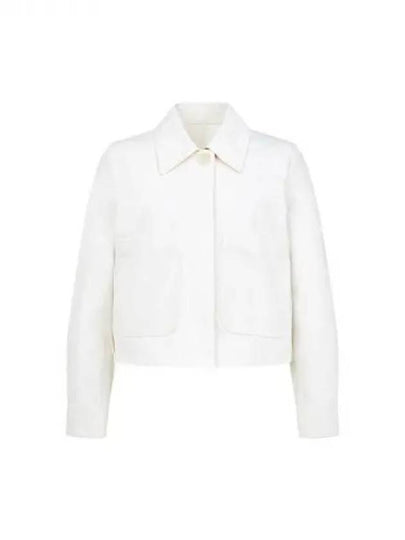 Women s Cotton Twill Shirt Jacket White 270633 - EMPORIO ARMANI - BALAAN 1