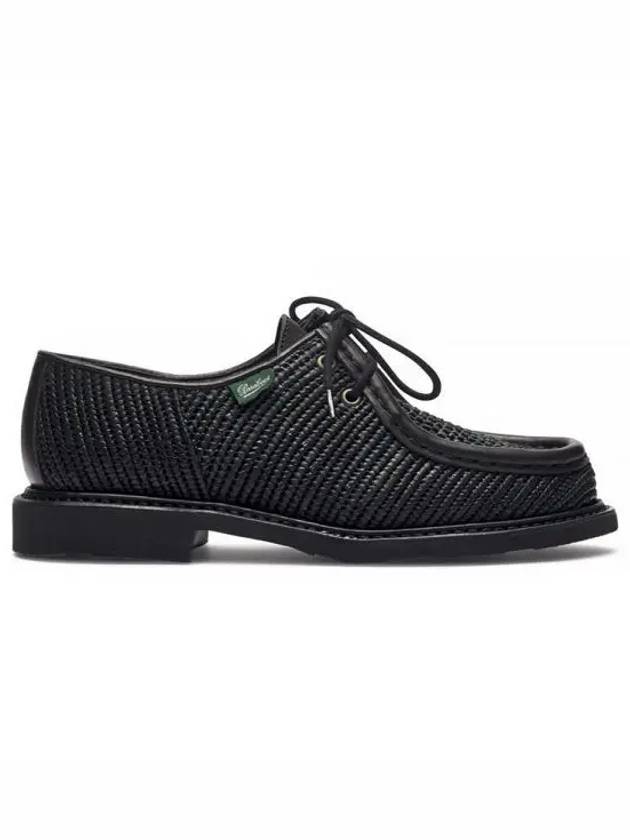 Michael H Raphia Derby Black - PARABOOT - BALAAN 2