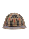 1983 Check Ball Cap Beige - BURBERRY - BALAAN.