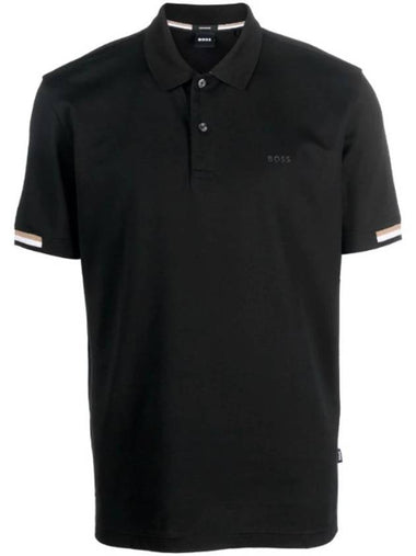 striped trim polo shirt 50467113 - HUGO BOSS - BALAAN 1