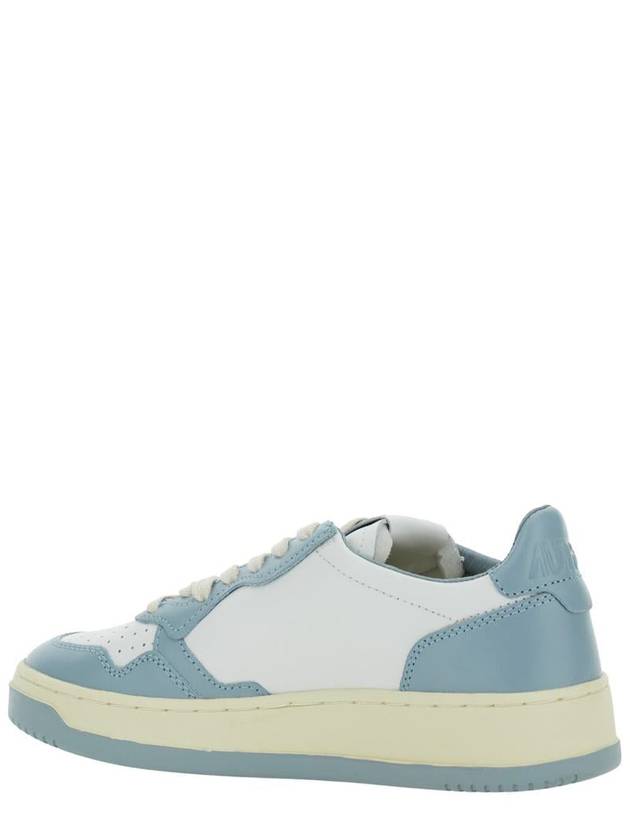 'Medalist' Light-Blue Low Top Sneakers With Logo Patch In Leather Woman - AUTRY - BALAAN 3