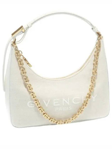 Moon cutout chain canvas bag small - GIVENCHY - BALAAN 1