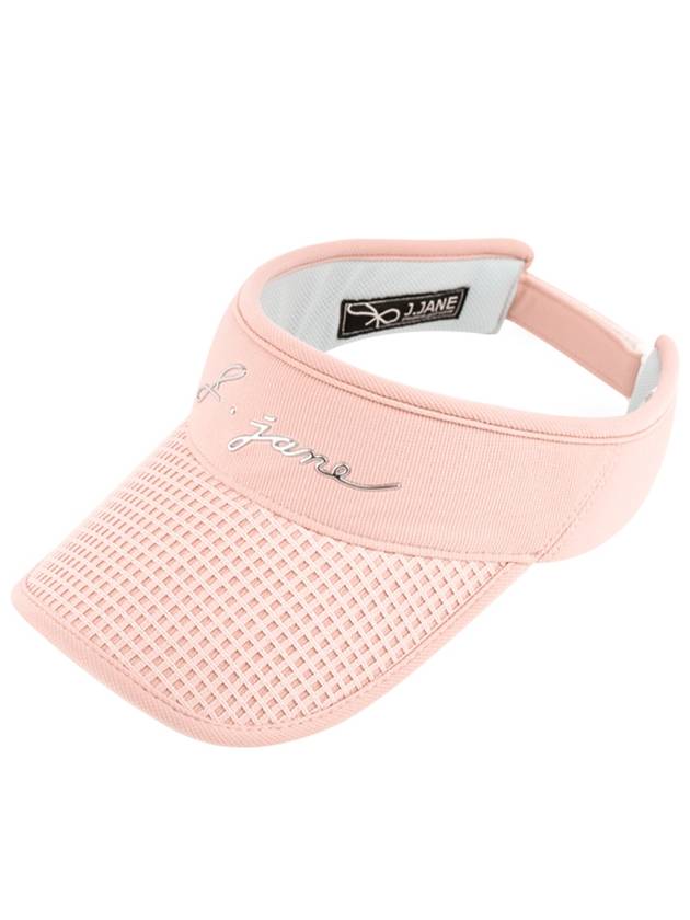 Golf Wear Waffle Suncap Pink - J JANE - BALAAN 2