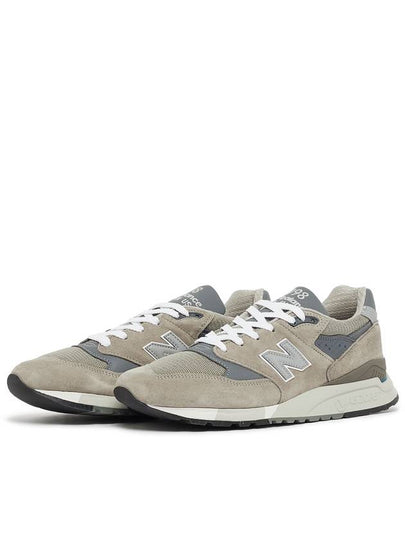 998 Core Low Top Sneakers Grey - NEW BALANCE - BALAAN 2