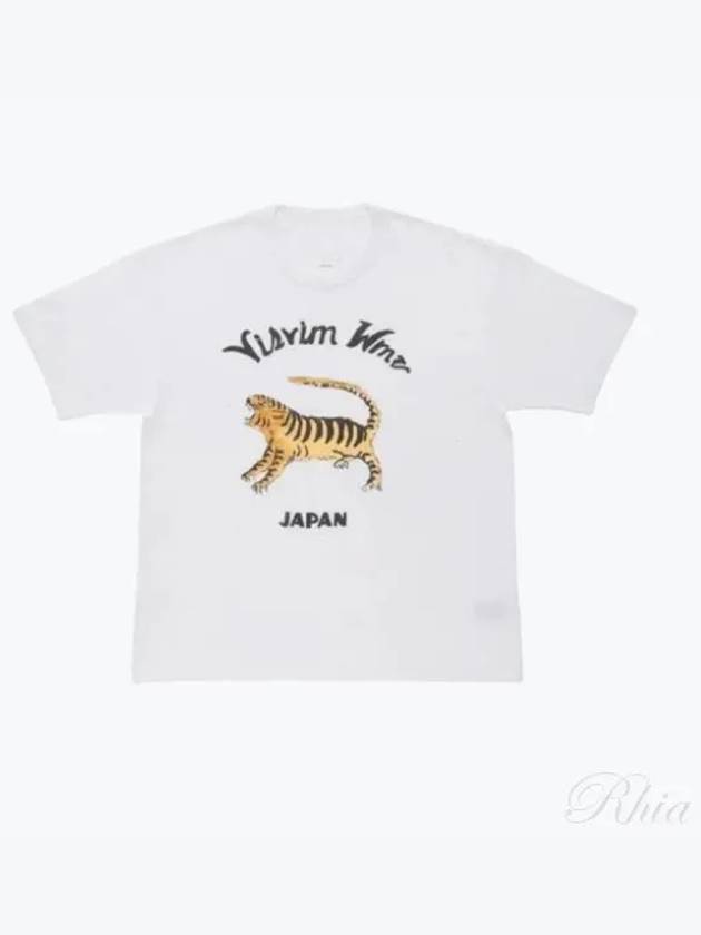 24 Tora Tee S 0124105010030 White Short Sleeve T Shirt - VISVIM - BALAAN 1