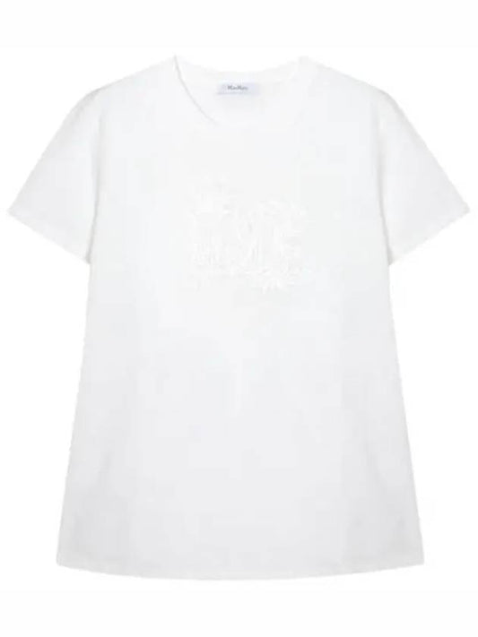 Sacha Cotton T Shirt Women s Short Sleeve Tee - MAX MARA - BALAAN 1